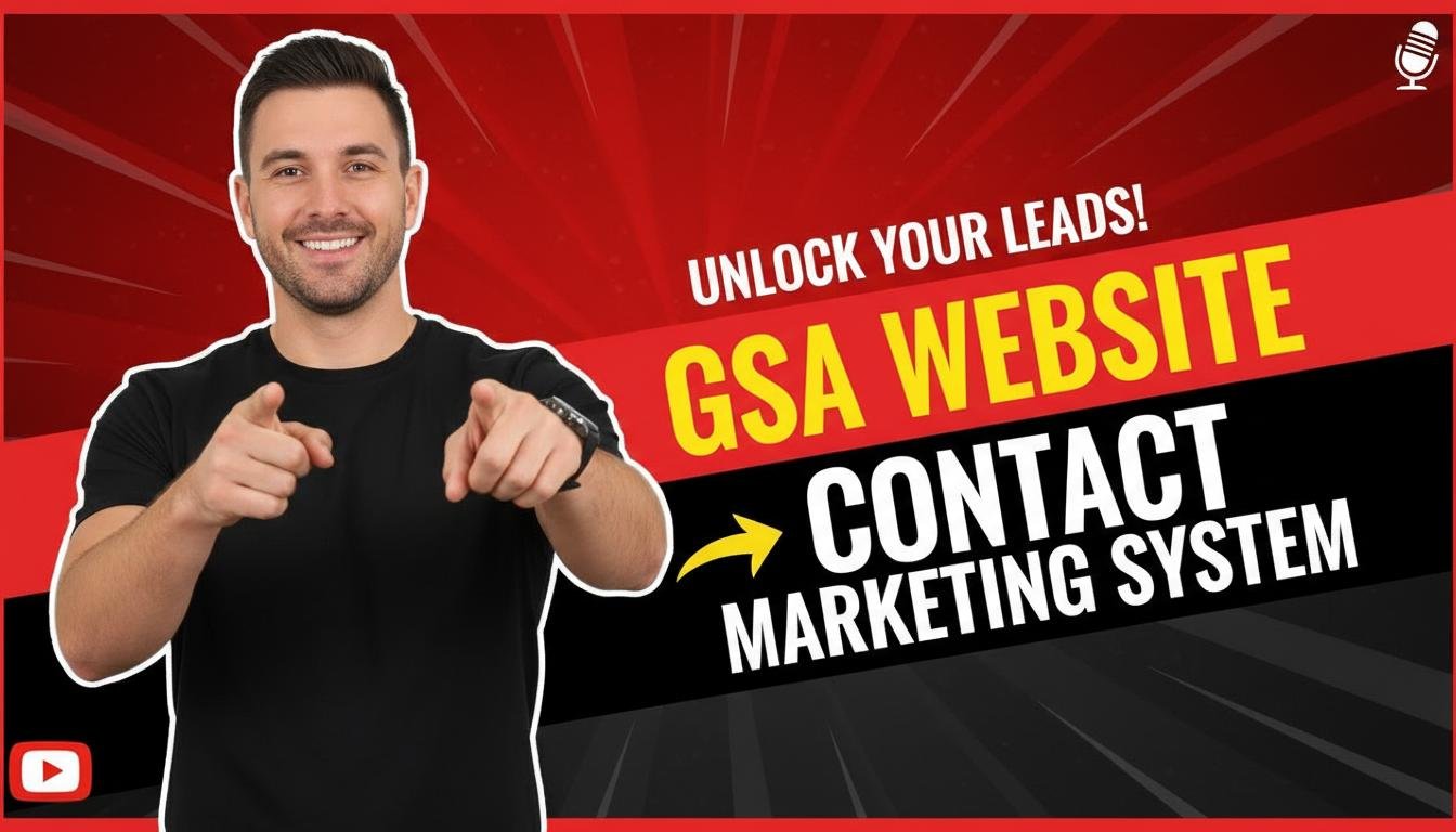 GSA Website Contact Marketing System